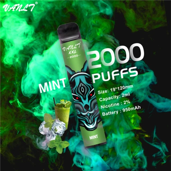 Factory No Tobacco ecig 2000 Puffs Vanlt XXL Einweg-Vape