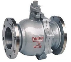 Q41f Stainless Steel Bare Shaft Flange Type Ball Valve