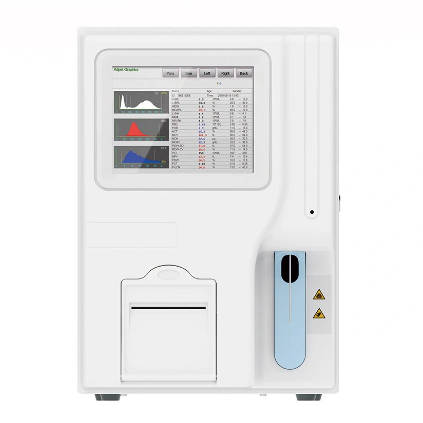 Medical Clinical Diagnostic Device 3 Part Diff Automatic Hematology Analyzer