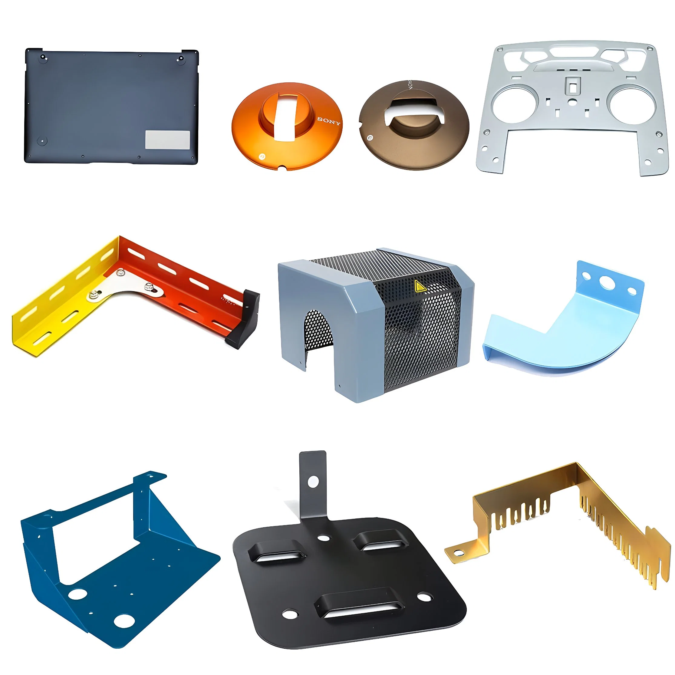 OEM Sheet Metal and Laser Cutting Services Embroidery Machine Part Hardware Machinery Part Spare Part Metal Steel