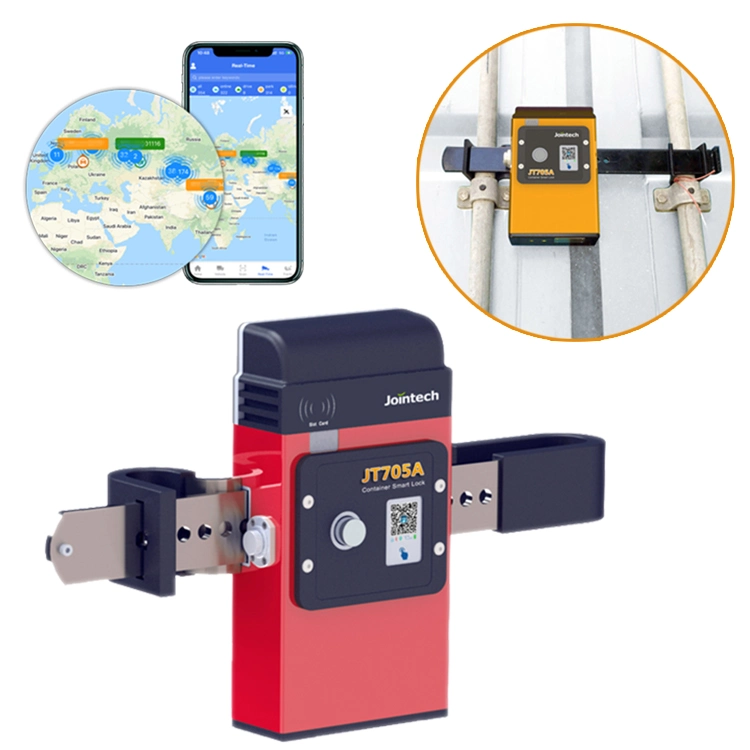 Container Tracking Management Tracker Bluetooth Qr Code Padlock GPS