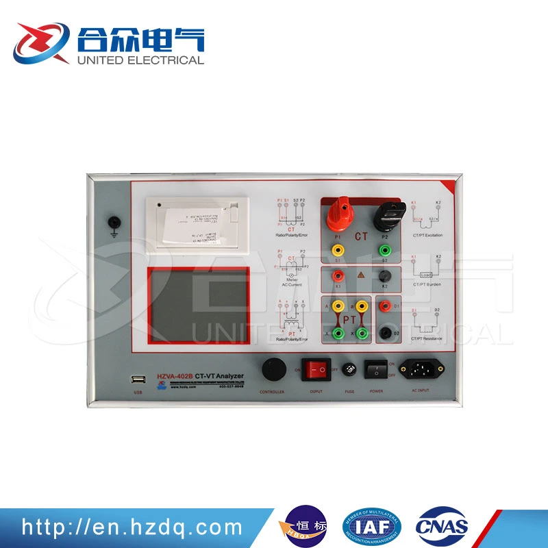 CT PT Transformer Characteristics Test Equipment for Excitation/Knee Point Value Testing