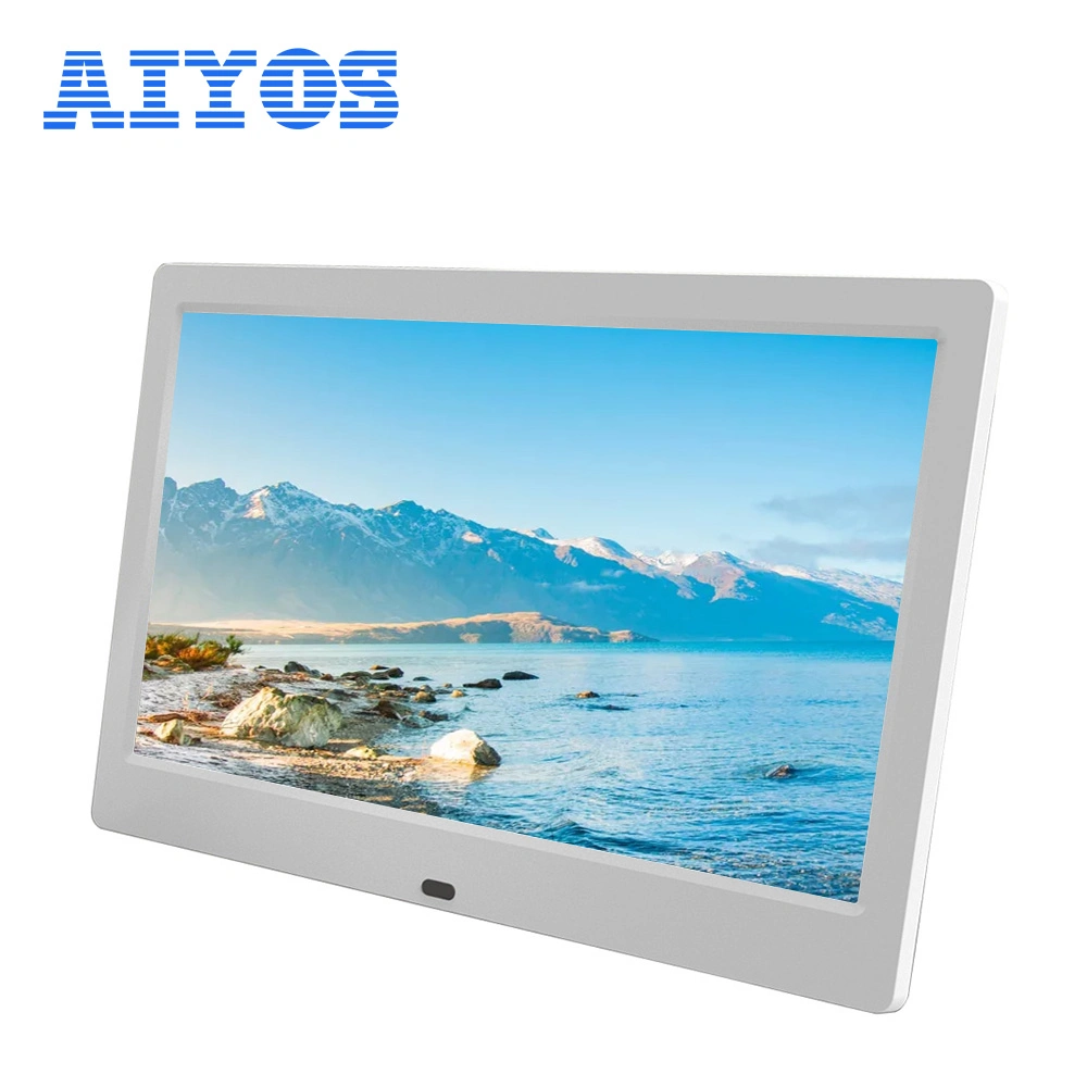 10 Polegadas Leitor USB Digital Photo Frame com estrutura estreita