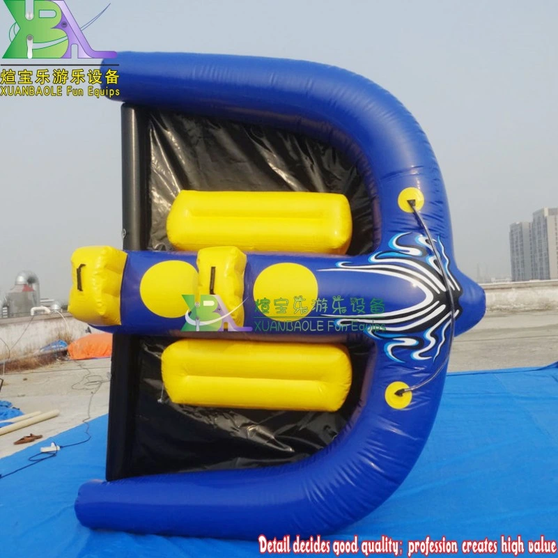 Commercial Inflatable Flying Fish Towable, Flying Manta Ray Tube for Water Games