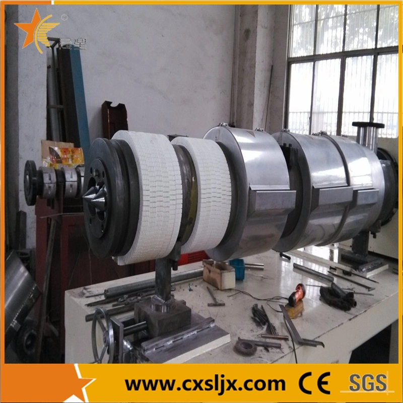 Conical Twin Screw Plastic Extruder with Bimetallic Screw Barrel