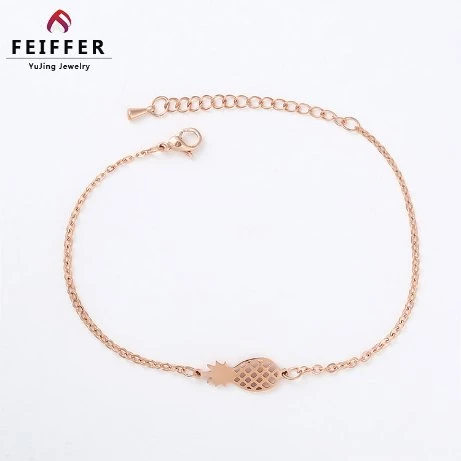 Mode minimalistische Vielfalt einfaches Design Charms Armbänder für Frauen Edelstahl Stahlarmband