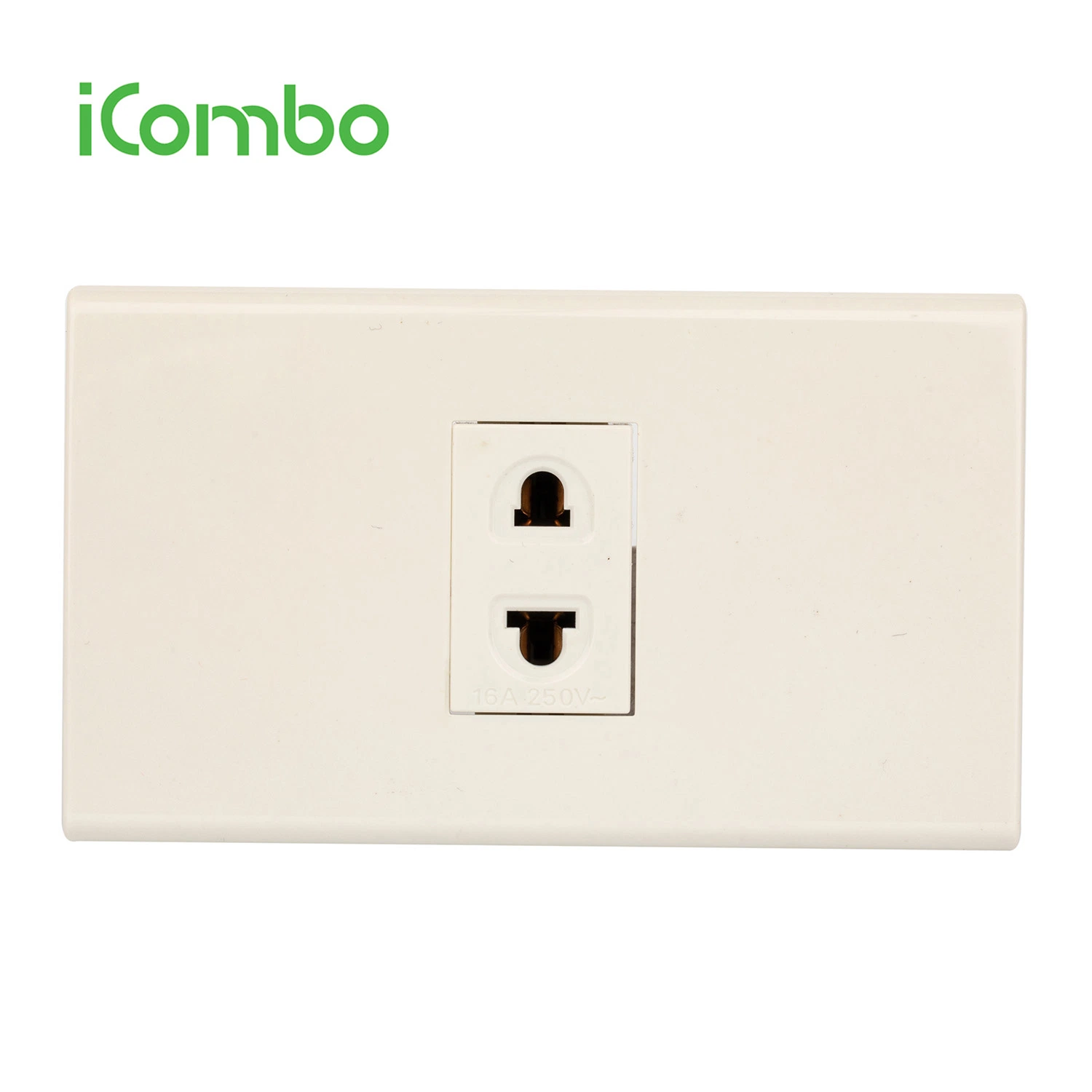 Wall 2 Pin Electrical Power Outlet for Thailand 250V 16A