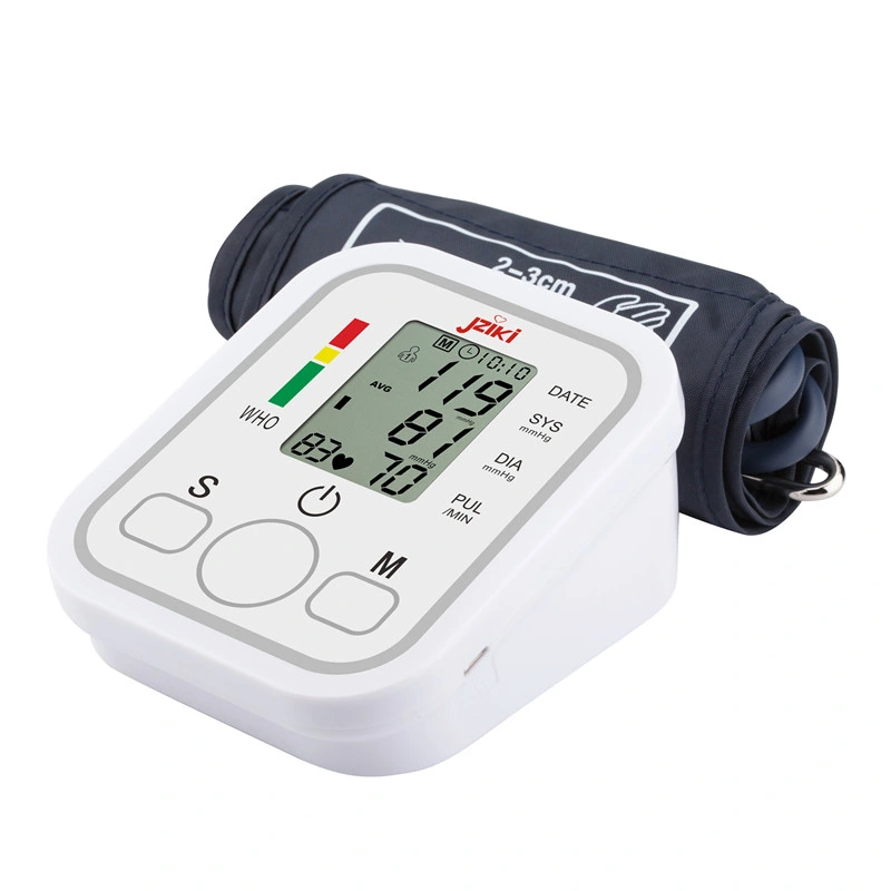 Jziki Talking Automatic Upper Arm Tensiometer Sphygmomanometer Digital Blood Pressure Monitor