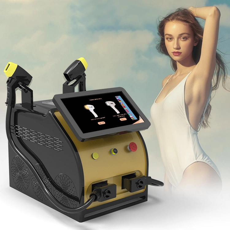 Rabais de 30 % 808 755 1064 XL de glace de la diode laser à diode laser 808nm Enlèvement de cheveux Salon de beauté en titane de glace de l'équipement