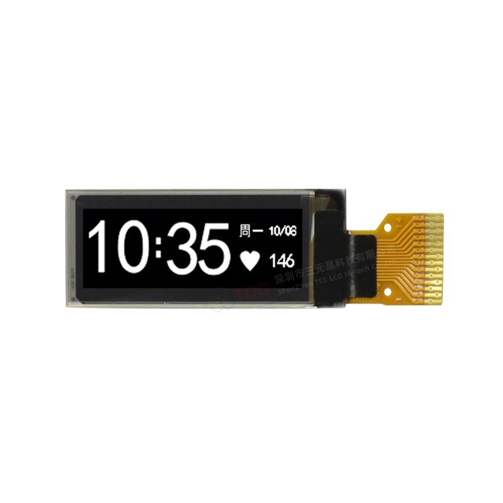 Mini 0.91 Inch 128X32 LCD Panel SSD1306 Driver I2c Interface OLED Display for Blood Oxygen Instrument