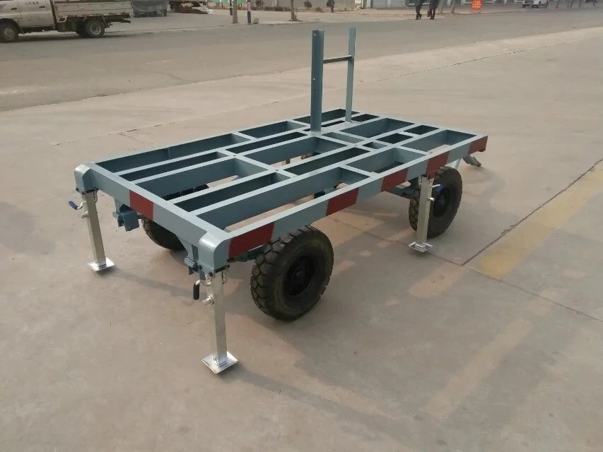 Heavy Haulage Mobile Container Skeleton Chassis Trailers Mobile Chassis Trailer