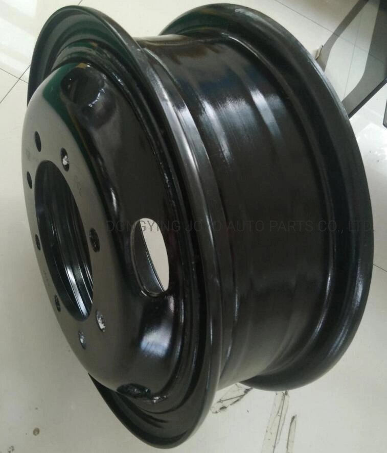 Venta en caliente 20inch Negro tubo rueda de acero RIMs 6.5-20 para Camión ligero