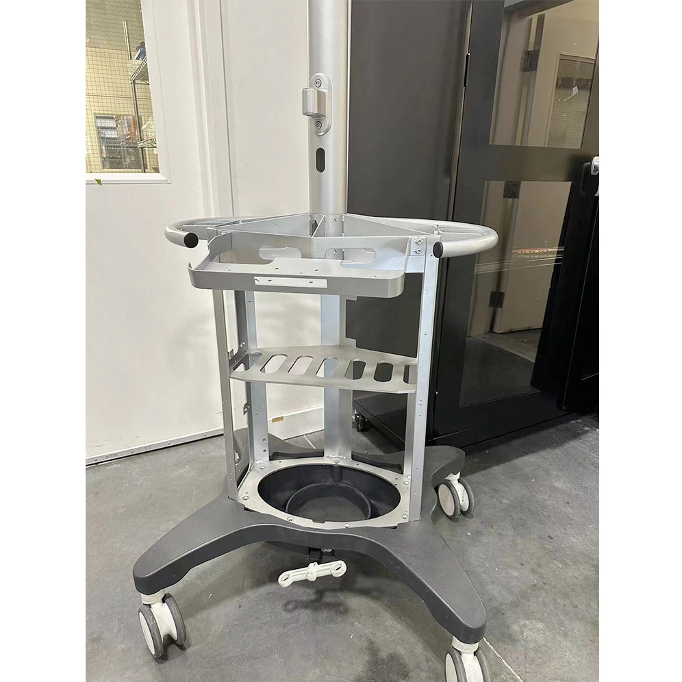 Manufacturer OEM/ODM Welding Fabrication Emergency Patient Stainless Steel Crash Rolling Healthca Medical Equipment Healthcare Cart Trolley for Therapy