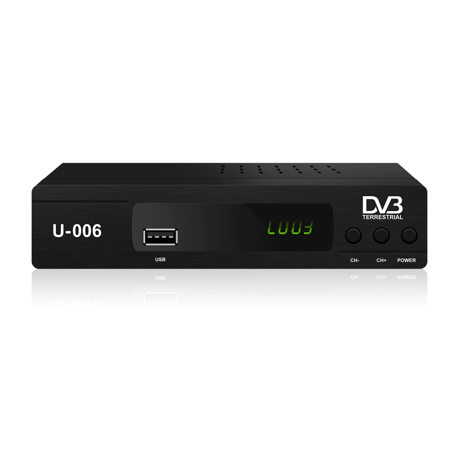 Junuo digitais de elevada qualidade descodificador de TV 1080P Matrix o Full HD DVB T2 DVBT receptor2 Set Top Box