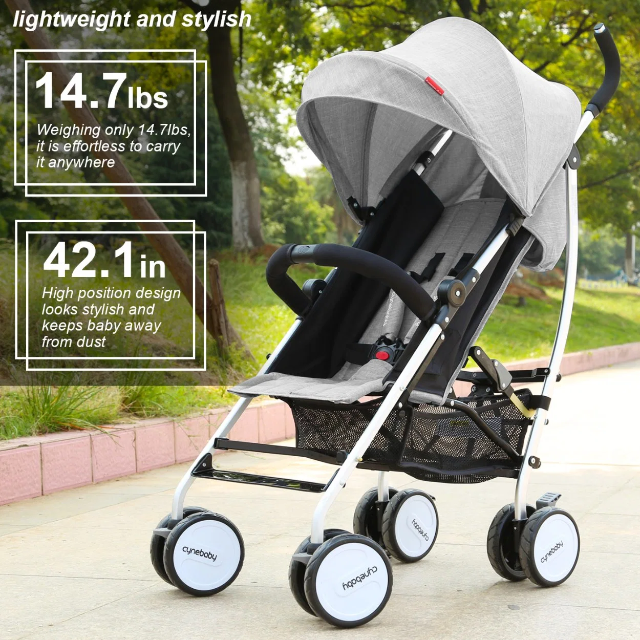 2023 New Arrivals Hot Mom Lightweight Luxury High quality/High cost performance Baby Travel Pram Stroller for Baby Carrier