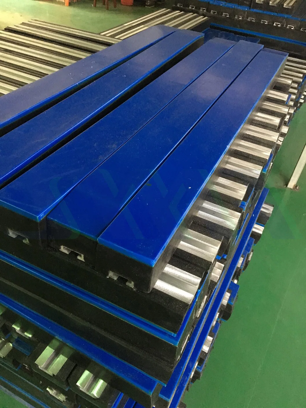 Custom Impact Bar Bed for Conveyor Loading Point