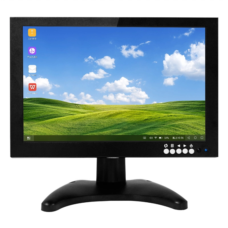 Monitor LCD TFT de alta qualidade de 10.1 polegadas 1024X600 Monitor HDMI para automóvel VGA a cores para TV OEM