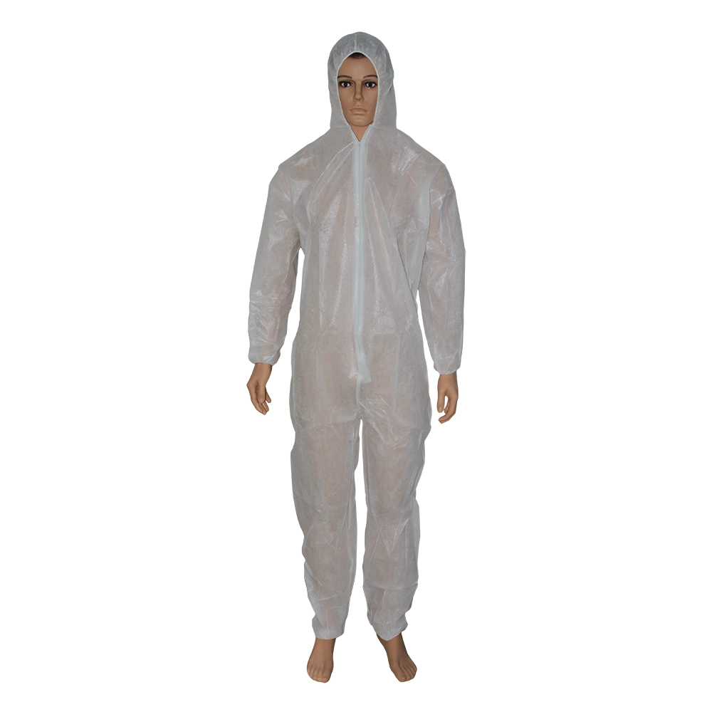 Affordable Microporous Sf PP SMS Overall Disposable Coverall with Good Quality