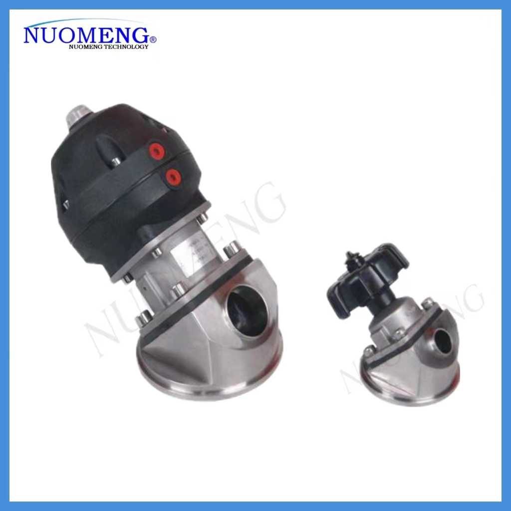 Sanitary Stainless Steel SS304/SS316L Pneumatic Diaphragm Valve