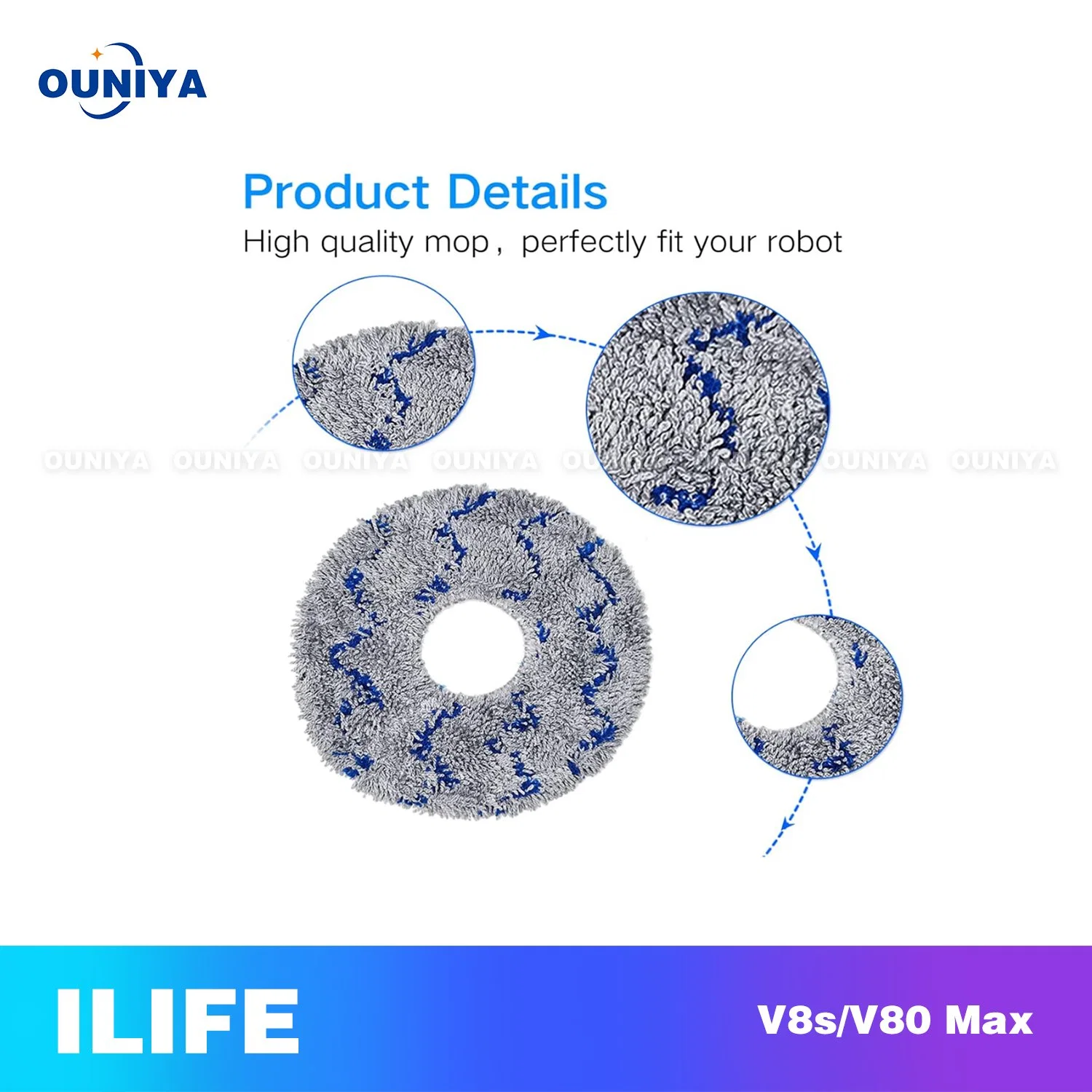 0 Ilife Dyson V8s V80 Max Robot Robotic Vacuum Cleaner Accessories Replacement