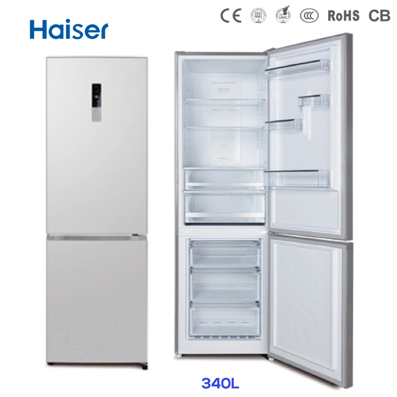 340L Electronic Control Frost Free Combi Refrigerator in Factory Price