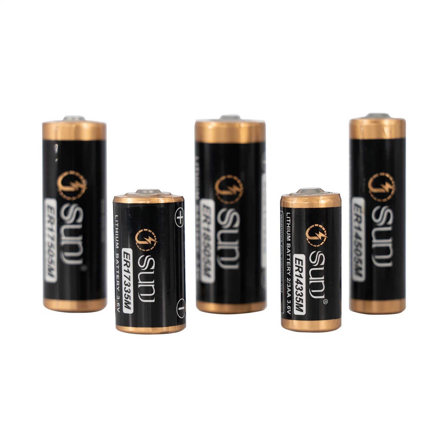 Sunj Er17335m 2/3A High Power 1700mAh 3.6V Durable Lithium Battery