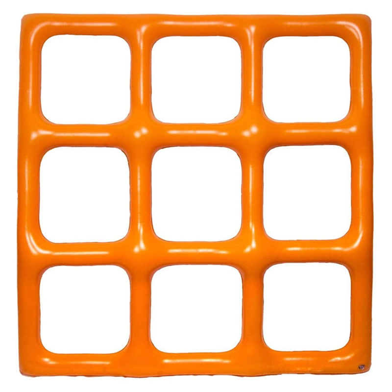 PVC Aufblasbare neun-Quadrat Checkerboard Aufblasbare Ring Spielzeug für Outdoor Gras Spiel