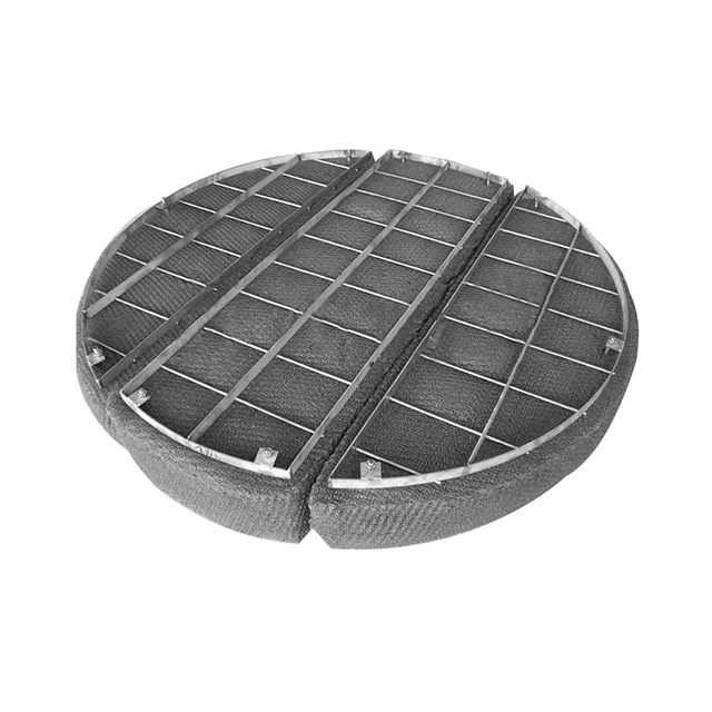 Oil Water Wire Mesh Demister Foam Remover Materials Stainless Steel Demister Pad