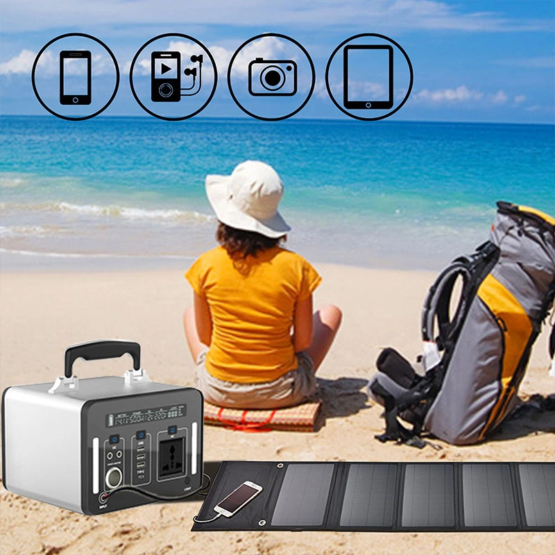 Portable Mini Foldable Solar Panel 100W 18V Lightweight Solar Charger for Outdoor Camping Travel