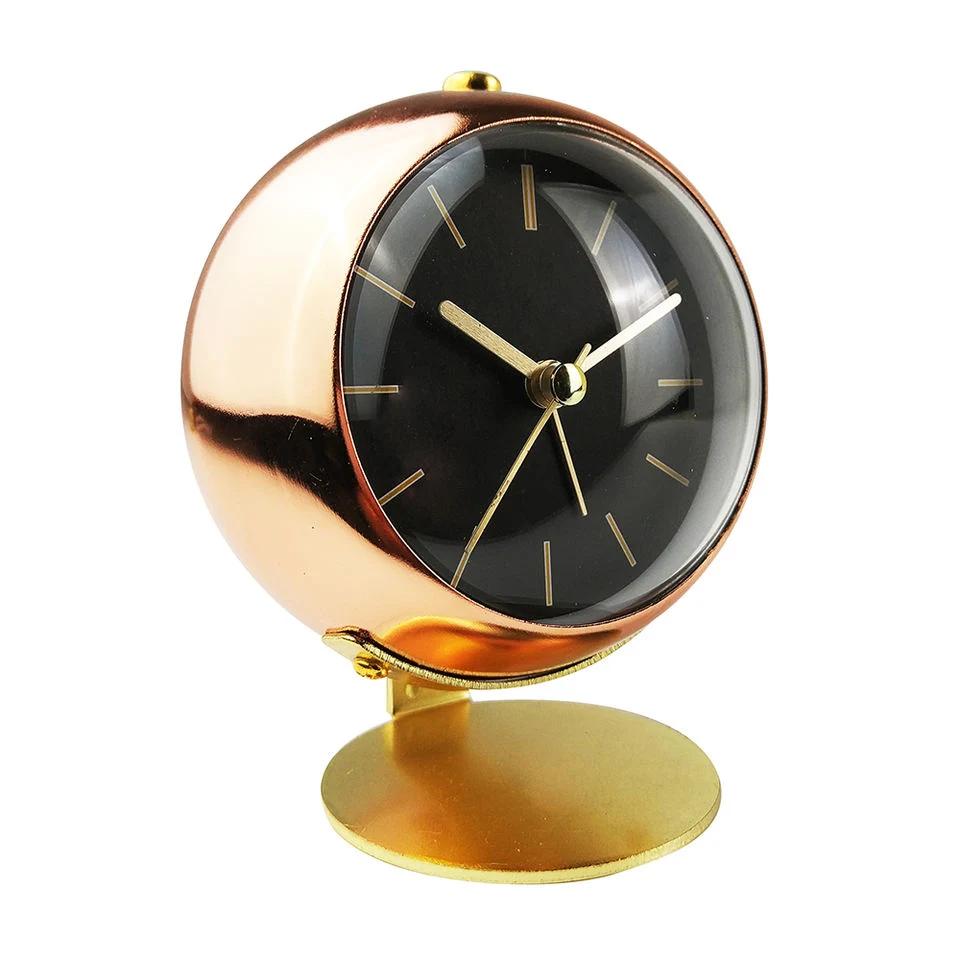 High quality/High cost performance Novelty Metal Desk Clock