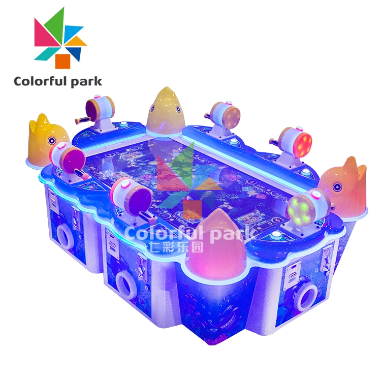 Colorido Parque de equipos de diversiones Ir Pesca máquina de juego