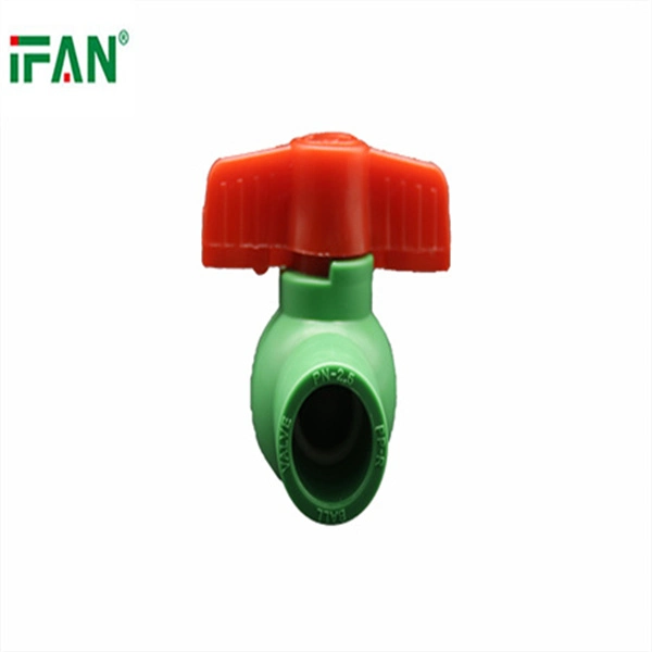 Ifan Cheap Price Butterfly Ball Valve Customized Polypropylene Plastic Tube Fitting