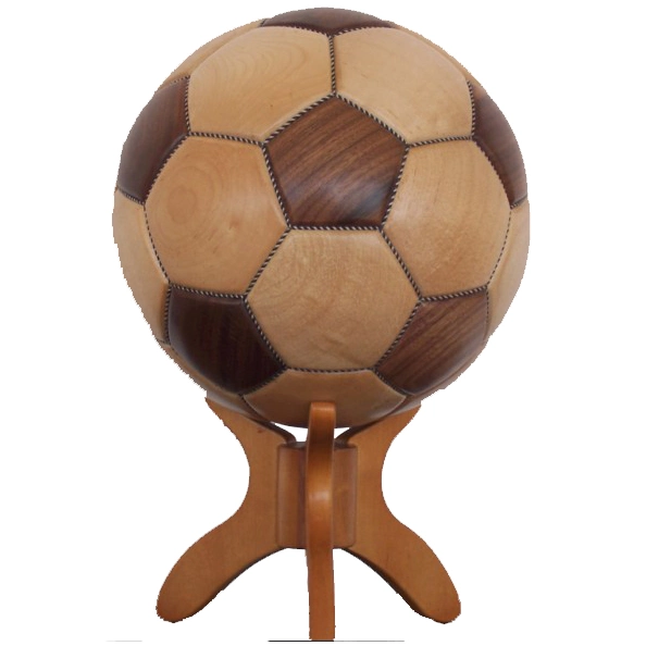 Holz Geschenk in Form von Fußball