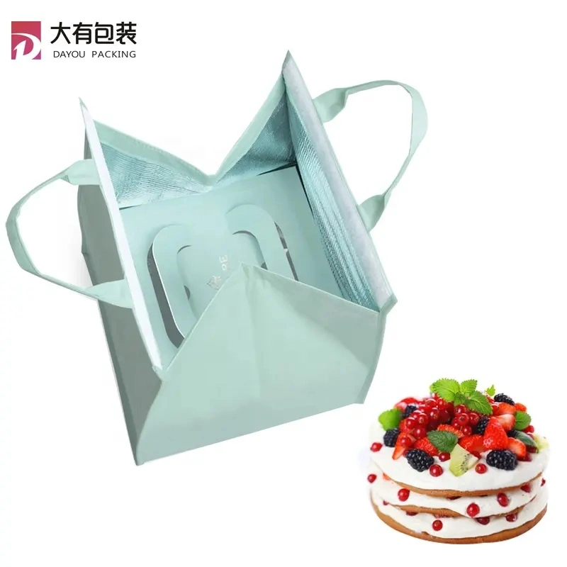 Top Quality Customized New Insulated Lunch Thermal Non Woven Food Delivery Cooler Bag, Promotion Portable Wine Cooler Bag