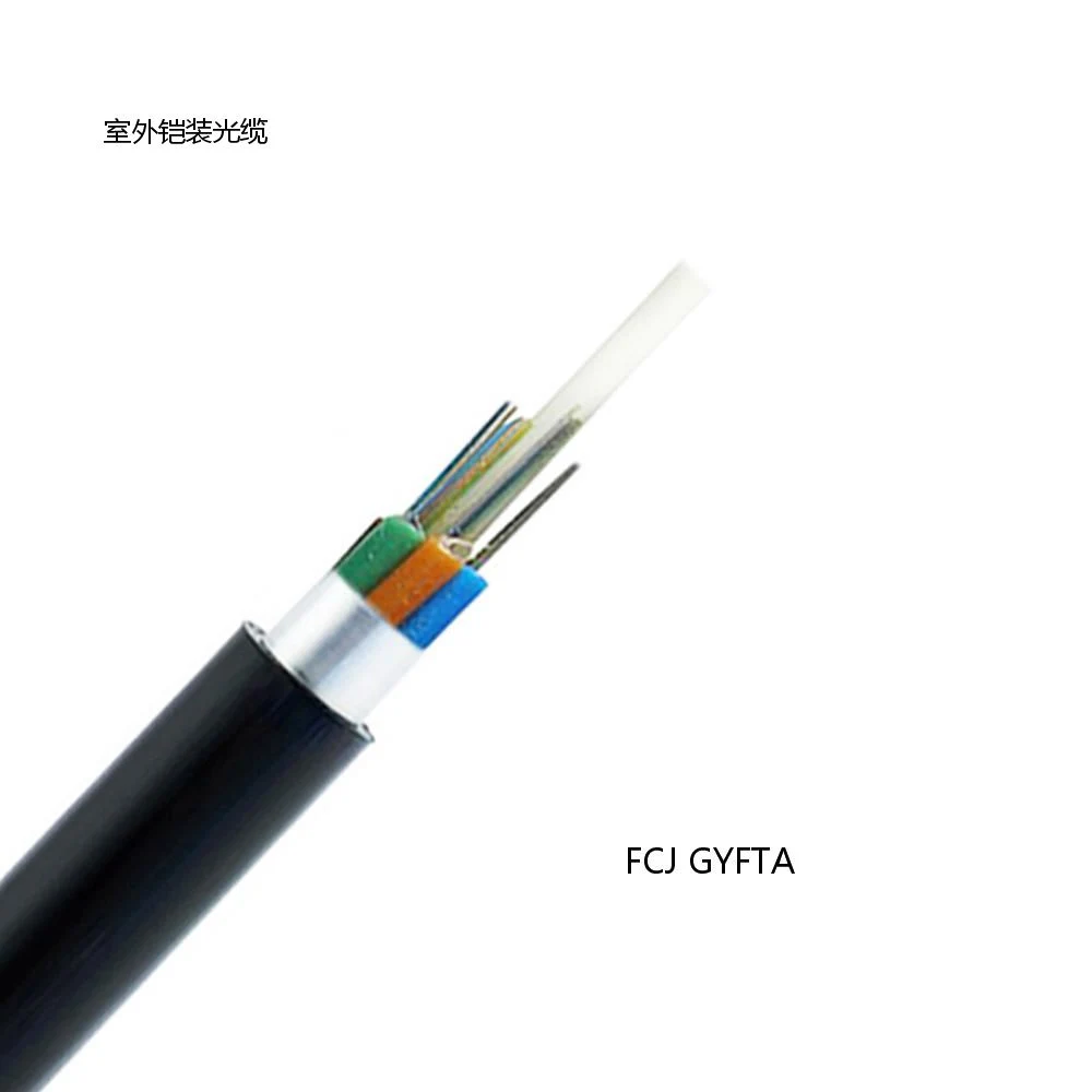 FTTH Outdoor Drop Optical Fiber Cable Gyfta 144b1