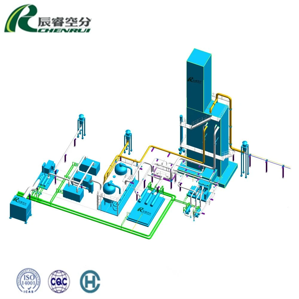 Chenrui Cryogenic Oxygen Air Separator Plant Cryogenic Liquid Oxygen Plant Air Separation System