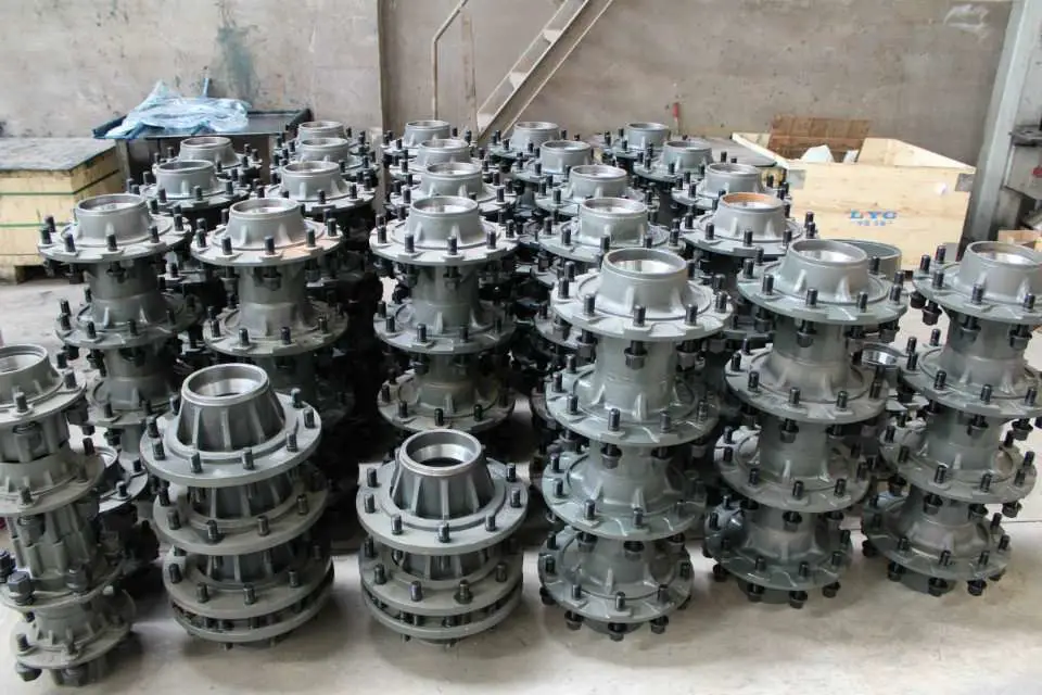 High quality/High cost performance  Semi Trailer Spare Parts Rear Wheel Hub Supllied by Factory