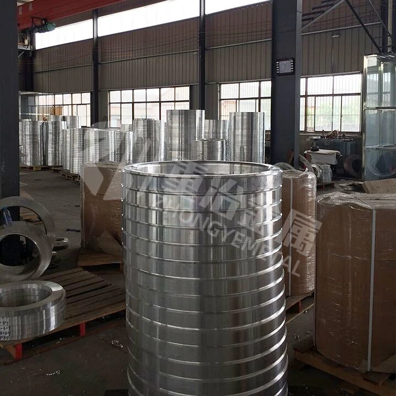 Forging-Rolled Rings-Sleeves Bushes-Shell Car-Auto-Casing 4A11/4032/5A02/5A05/5A06/5083 Big Diameter H112 Aluminum Forged Tube