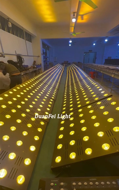 DJ Disco Club Bar Pixel DOT Effect DMX LED Blinder 36*3W Golden LED Matrix Beam Wash Light