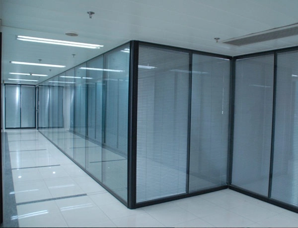 Customized Aluminium Alloy Glass Partition for Office or Other Uses