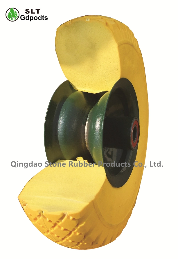 2.50-4 Not for Highway Use Trolley Wheel Solid PU