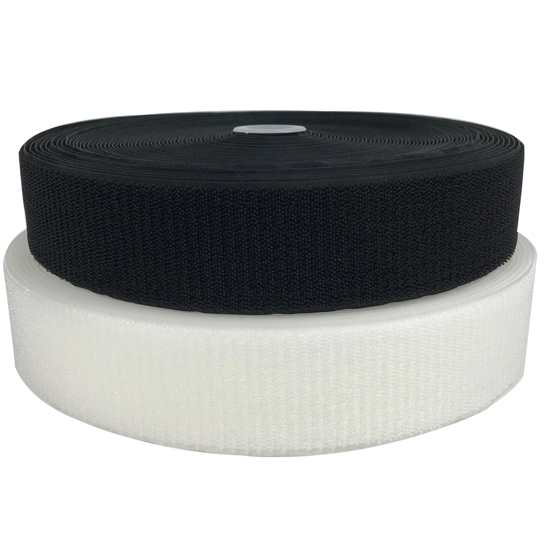 High quality/High cost performance  Velcro Unbrushed or Unnapped Loop Tape Round Eco-Friendly Hook & Loop