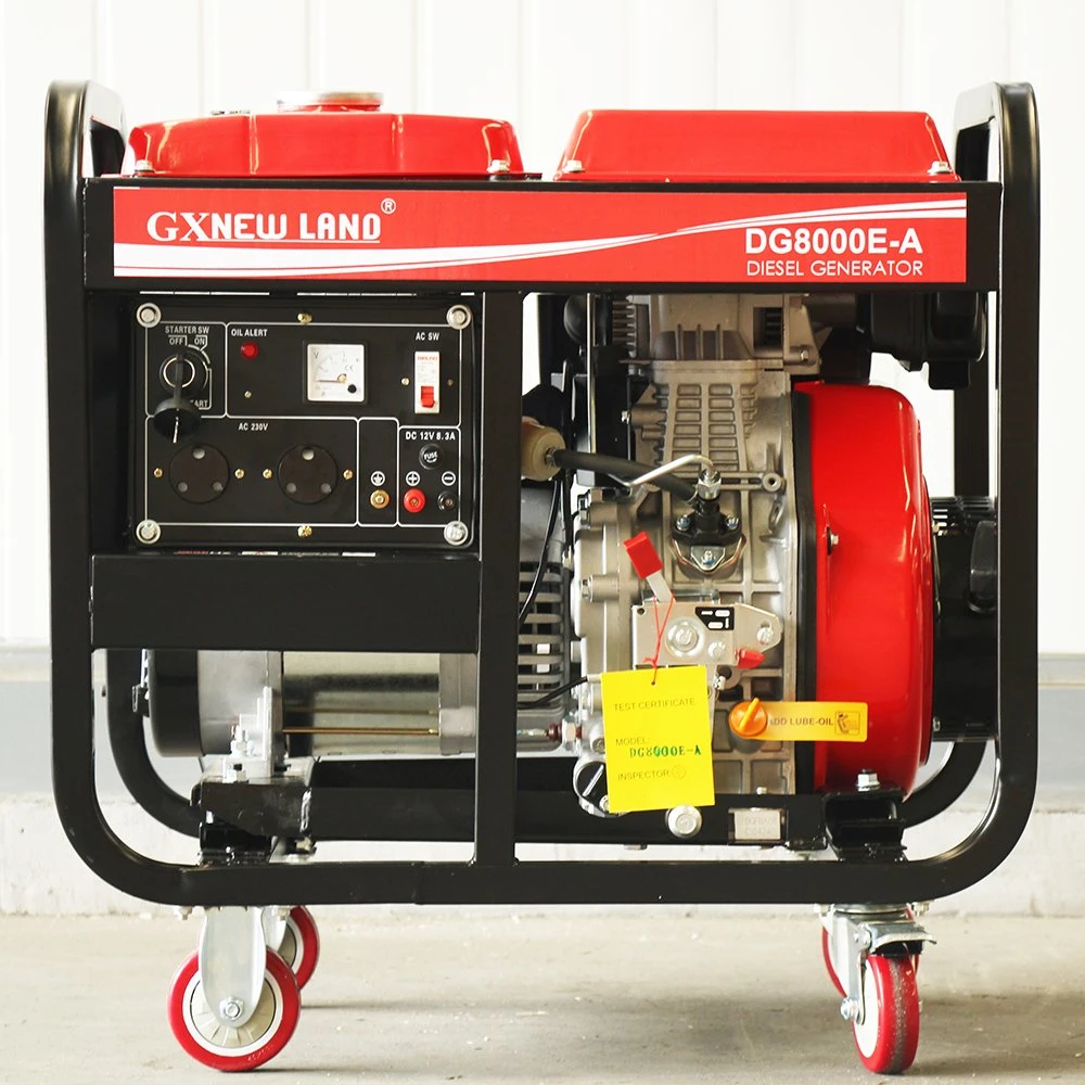 5kW 5,5kW Elektrischer Dieselgenerator 6kw