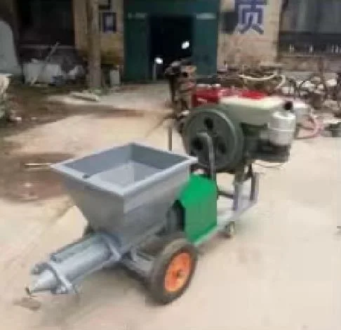 High Pressure Wall Cement Sprayer/Plastering Machine/Automatic Mortar Wall Plaster Spray Machine