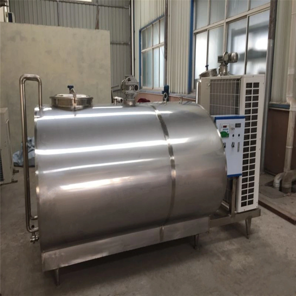 Stainless Steel Milk Storage Chilling Cooling Tank with Refrigerator