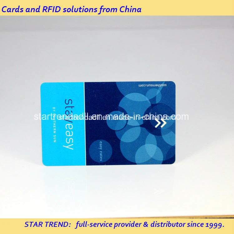 Hotel Inn Key Card with Magnetic Stripe PVC Card