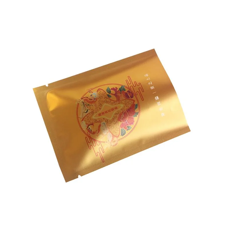 Custom Printing Small Heat Sealable Three Side Seal Coffee Tea Packaging Bag