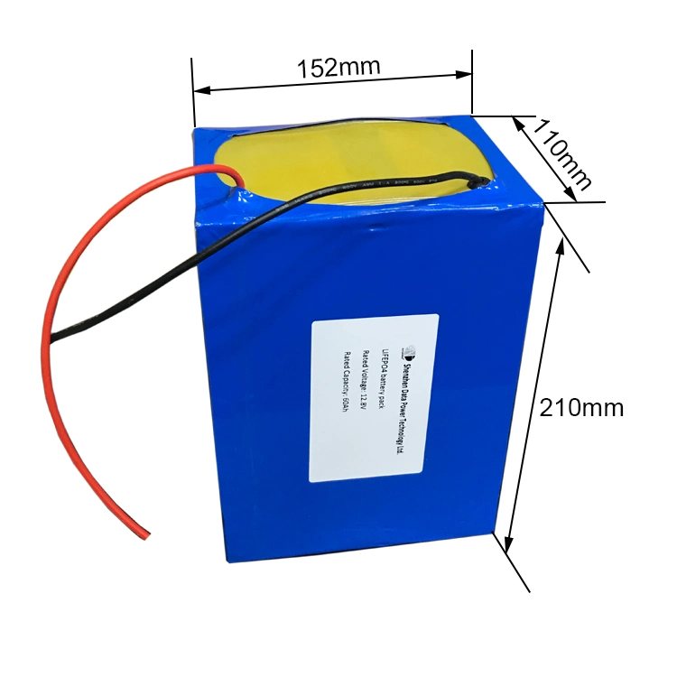 Cutomized 12 Volt Lithium Polymer Battery for Electric Scooter