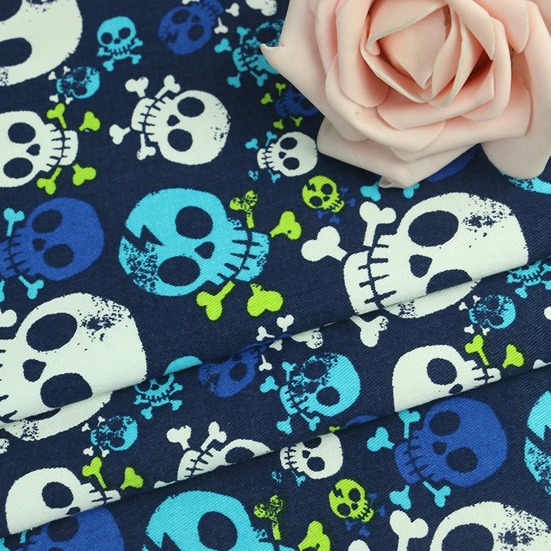 100%Cotton Twill Digital Printed Fabric for Shirts and Pants