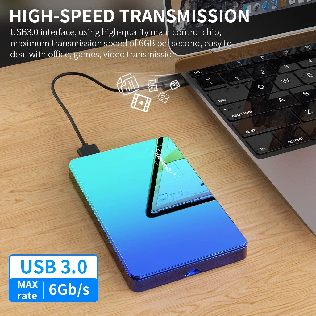 2.5inch USB3.0 Portable Hard Drive HDD 120g